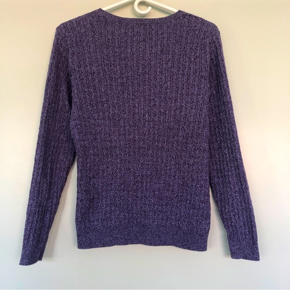 Karen Scott knit sweater - Picture 2 of 3